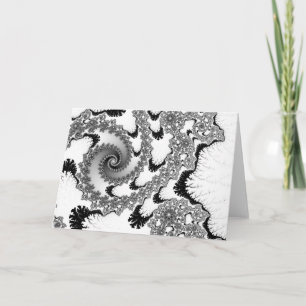 Tarjeta de felicitaciones para lenguas negras