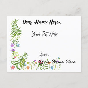 Tarjeta de Felicitaciones Personalizada para Todo 