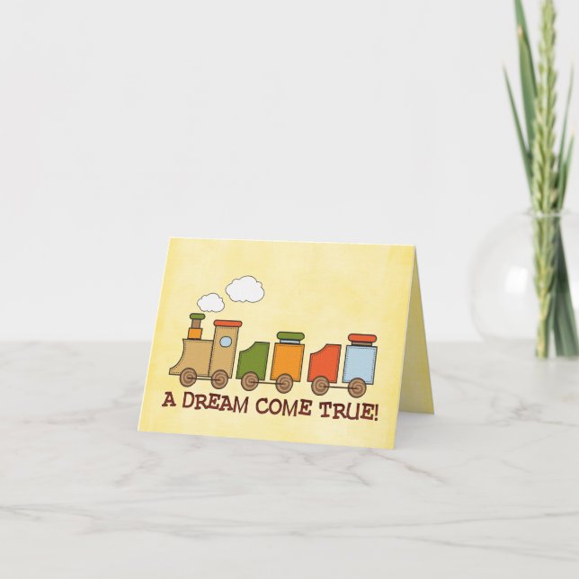 tarjeta de felicitaciones por adopción (Anverso)