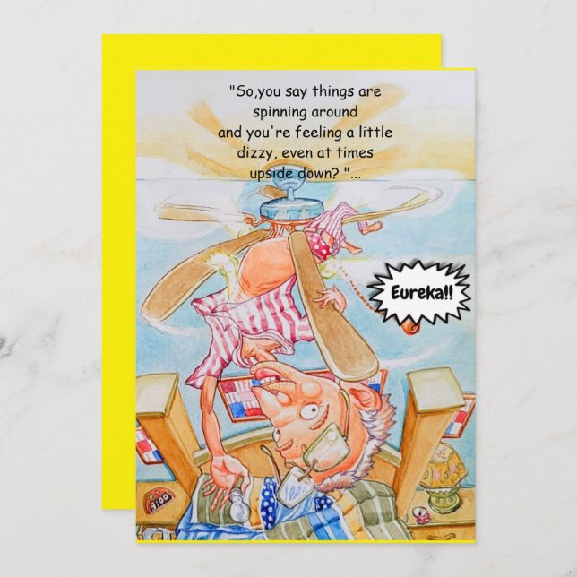 Tarjeta de felicitaciones por cumpleaños a los niñ (Anverso / Reverso)