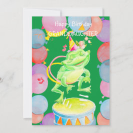 Tarjeta de felicitaciones por cumpleaños de la nie