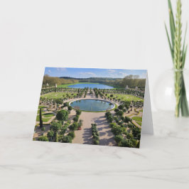 Tarjeta de felicitaciones por foto de los Jardines