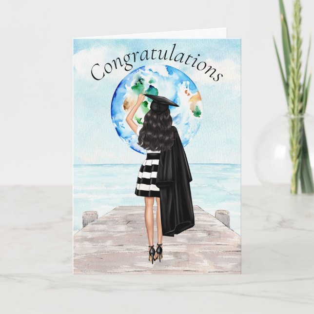 Tarjeta de felicitaciones por graduación (Anverso)