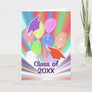 Tarjeta de felicitaciones por graduación
