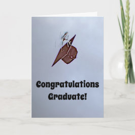 Tarjeta de felicitaciones por graduación