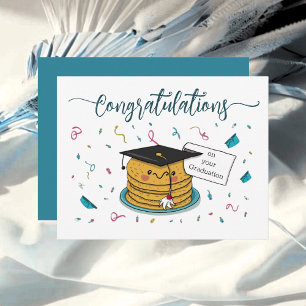 Tarjeta de felicitaciones por graduación Confett