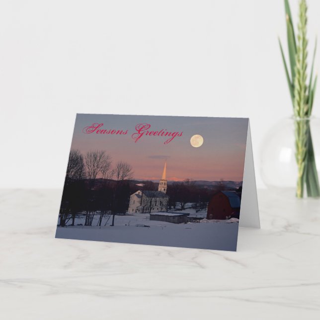 Tarjeta de felicitaciones por temporada #6 (Anverso)