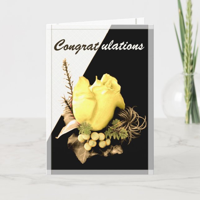 Tarjeta de felicitaciones por texto de personaliza (Anverso)