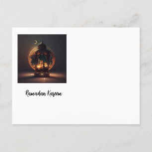 Tarjeta de felicitaciones Ramadan Kareem