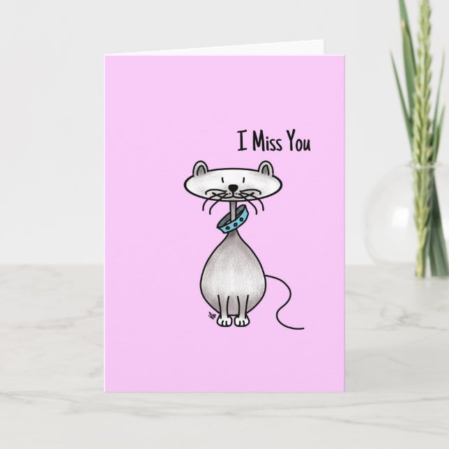 Tarjeta de felicitaciones - Srta. You de I (Anverso)