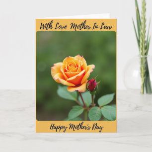 Tarjeta de Felicitaciones Striped Bloom