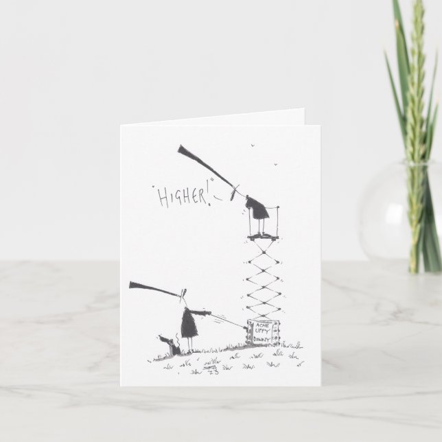 Tarjeta de felicitaciones tontas (Anverso)