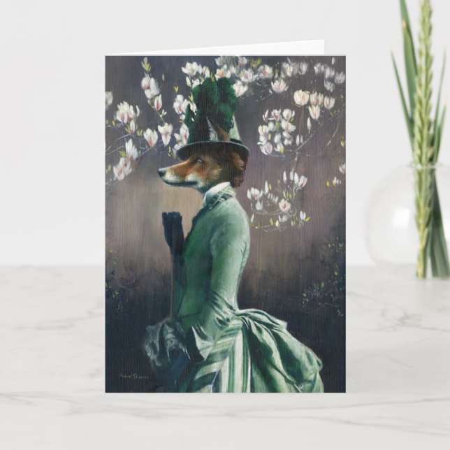 Tarjeta de felicitaciones Vixen Viictorian (Anverso)