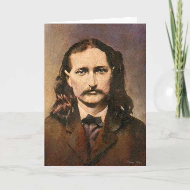 Tarjeta de felicitaciones Wild Bill Hickok (Anverso)
