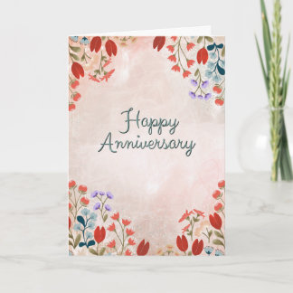 Tarjeta de Feliz Aniversario