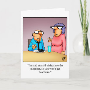 Tarjeta de Feliz Aniversario con Humor Divertido