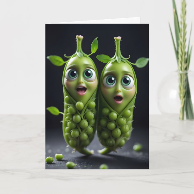 Tarjeta de Feliz Aniversario Divertida (Anverso)