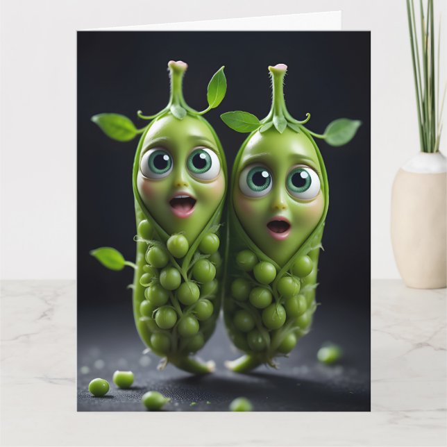 Tarjeta de Feliz Aniversario Divertida (Anverso)