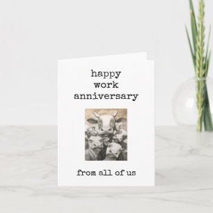 Tarjeta de Feliz Aniversario Laboral, De Todos Nos