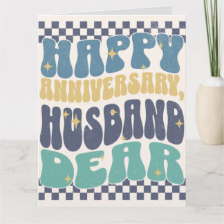Tarjeta de Feliz Aniversario para Esposo - Diez Añ