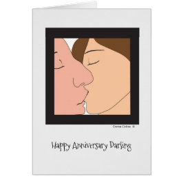Tarjeta de Feliz Aniversario Querido