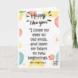 Tarjeta de Feliz Año Nuevo