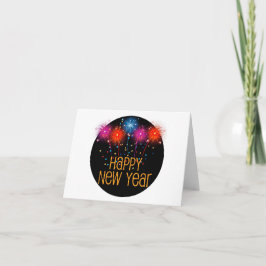 Tarjeta de Feliz Año Nuevo
