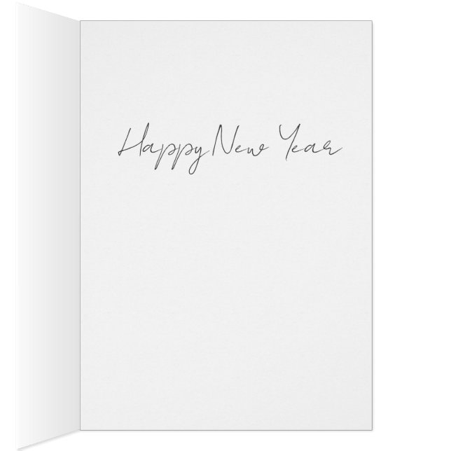 Tarjeta de Feliz Año Nuevo (Interior (Derecha))