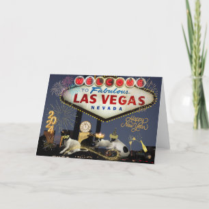 Tarjeta de Feliz Año Nuevo 2024