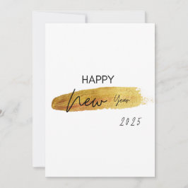 TARJETA DE FELIZ AÑO NUEVO 2025 SALUDOS