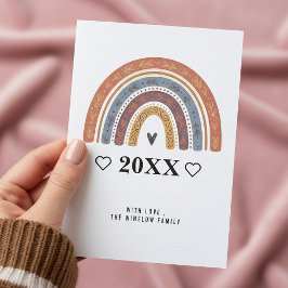 Tarjeta de Feliz Año Nuevo – Nombre o Familia Pers