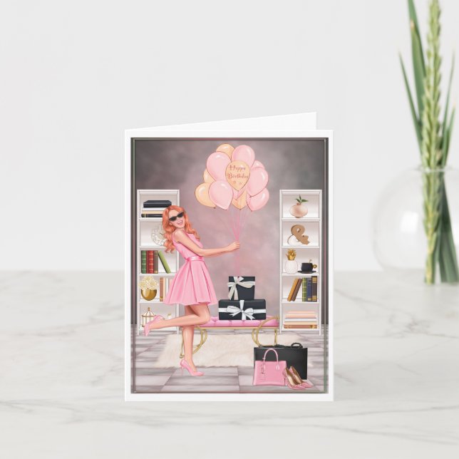 Tarjeta de Feliz Cumpleaños (Anverso)