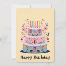 Tarjeta de Feliz Cumpleaños