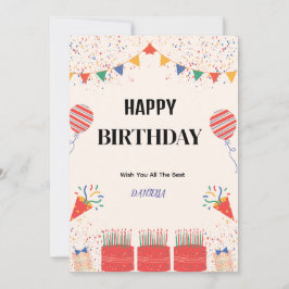 TARJETA DE FELIZ CUMPLEAÑOS