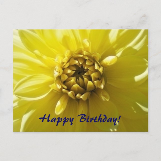 Tarjeta de Feliz Cumpleaños (Anverso)