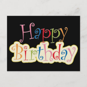 Tarjeta de Feliz Cumpleaños