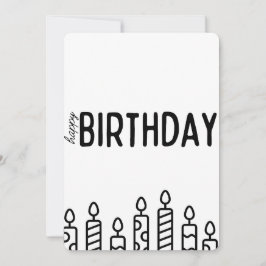 Tarjeta de Feliz Cumpleaños