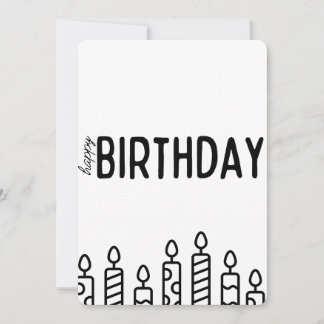 Tarjeta de Feliz Cumpleaños