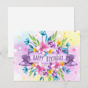 Tarjeta de Feliz Cumpleaños