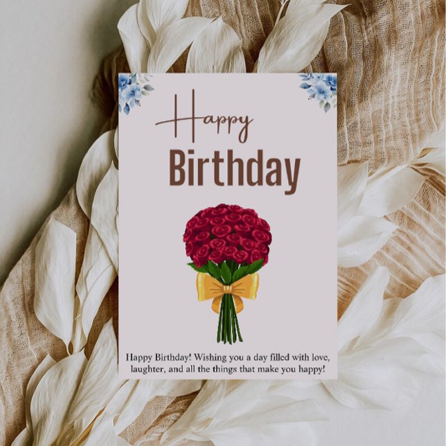 Tarjeta de Feliz Cumpleaños (Happy Birthday Card)