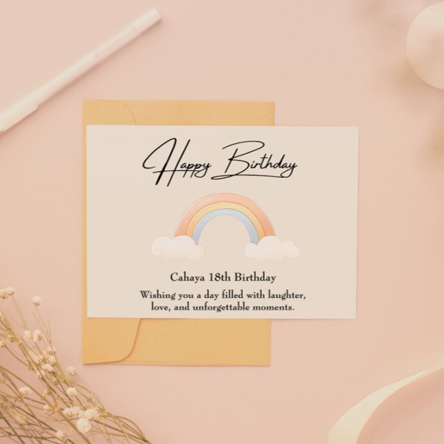 Tarjeta de Feliz Cumpleaños (Happy Birthday Card)