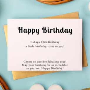 Tarjeta de Feliz Cumpleaños