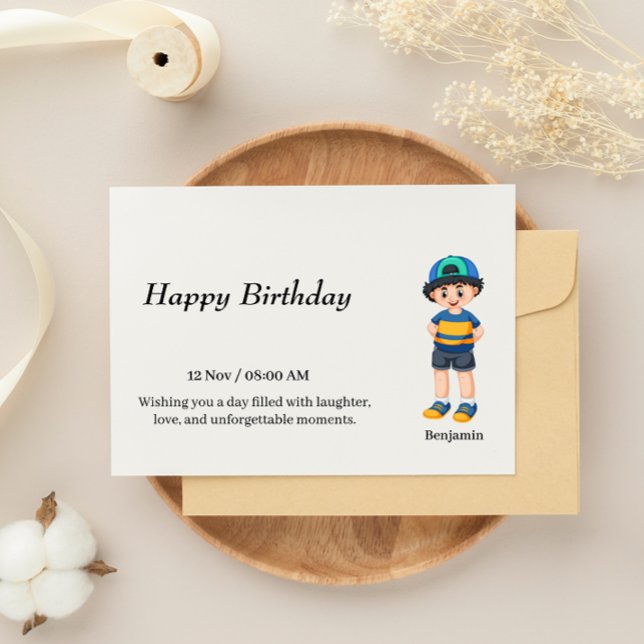 Tarjeta de Feliz Cumpleaños (Happy Birthday Card)