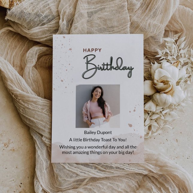 Tarjeta de Feliz Cumpleaños (Happy Birthday Card)