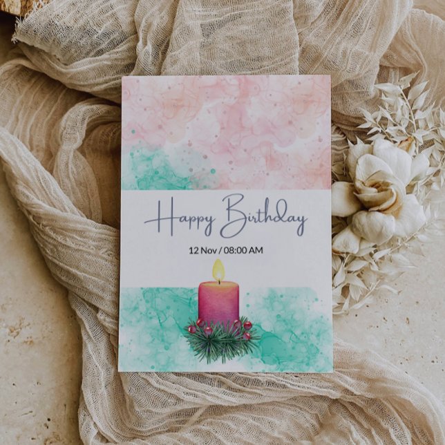 Tarjeta de Feliz Cumpleaños (Happy Birthday Card)