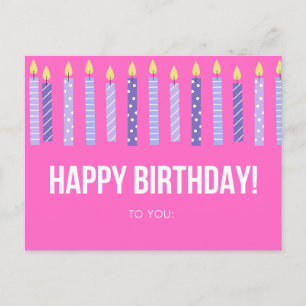 Tarjeta de Feliz Cumpleaños