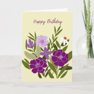 Tarjeta de Feliz Cumpleaños