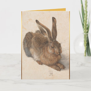Tarjeta de Feliz Cumpleaños de Navidad de Liebre J