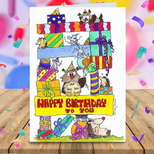 tarjeta de FELIZ CUMPLEAÑOS de Nicole Janes