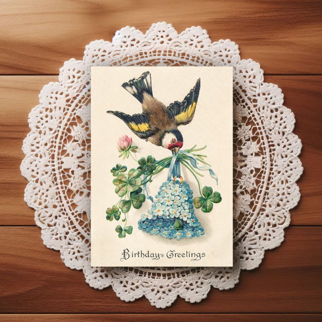 Tarjeta de Feliz Cumpleaños de principios de 1900  (Subido por el creador)